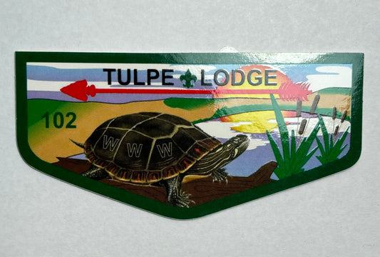Lodge Flap Sticker