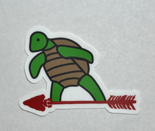 Turtle Surf Sticker