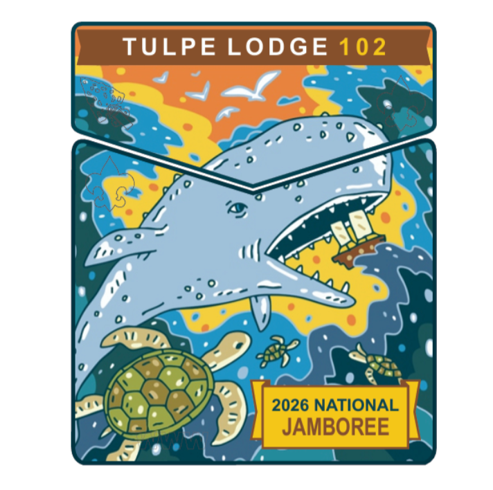 2026 National Jamboree Tulpe Lodge Patch Set