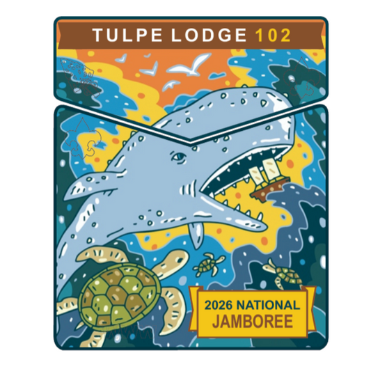 2026 National Jamboree Tulpe Lodge Patch Set